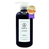 サロン専売品 & アンドシリーズ 紫シャンプー ムラシャン カラーシャンプー 紫 ムラサキシャンプー カラーケアシャンプー オーガニック・ハーブエキス配合 500ml 1本 むらさきしゃんぷ―