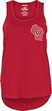 NCAA Wisconsin Badgers Junior 's快適色タンクトップ、小さい、赤