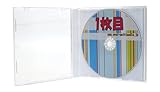 CDケース 10mm厚 1枚収納 ジュエルケース ホワイト 10個 箱入り CD/DVD/ブルーレイ収納に最適