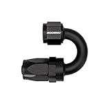 Swivel Hose End Fittings AN8 180 degree [並行輸入品]