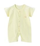 CXYP ベビー　　ベビー服　下着・肌着　　半袖前開きボディカバーオール　　ニットキルト　　コットン　春夏　薄手　シンプル　59cm　66cm　73cm　80cm　2種類　6色 (85(90cm ),