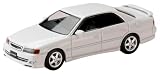 HJ64 1/64 トヨタ チェイサー TOURER V (JZX100) 1998 / Mesh Front Grill スーパーホワイト II 完成品 HJ643072W