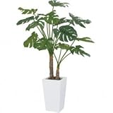 【人工植栽】　タカショー グリーンデコ鉢付 モンステラ 2本立　1.4m　GD-186