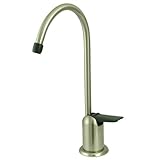 Kingston Brass Gourmetier K6198 Americana Single Handle Water Filtration Faucet, Satin Nickel [並行輸入品
