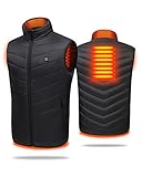 電熱ベスト加熱ベスト フリースベスト 超軽量 USB式給電 水洗える ヒーターベスト 加熱服