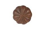 A29 Rustic Iron Flowered Knob, Set of 3 [並行輸入品]