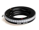 KIPON キポン C/G-FXマウントアダプター 対応レンズ：コンタックスGマウントレンズー対応ボディ：富士フイルムXマウント