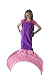 Handmade Mermaid Blankets (Purple and Pink, Child) [並行輸入品]