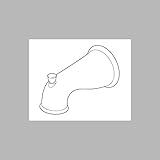 Peerless RP47841 Tub Spout for Pull-Up Diverter, Chrome [並行輸入品]