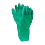 North by Honeywell LA172G/8 Nitric-Guard LA172G Green Nitrile Gloves Large Green 8 (Pack of 144) [並行