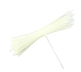 Honbay 200ピース自動ロック式8インチナイロンケーブルタイ