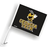 NCAA Georgia Tech車フラグ、1サイズ、マルチカラー