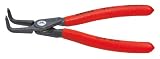 クニペックス KNIPEX 4821-J31 穴用精密スナップリングプライヤー 曲(SB)