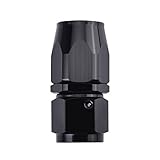 Evilenergy 10 AN Straight Straight Swivel Hose End Fitting Adapter Black [並行輸入品]
