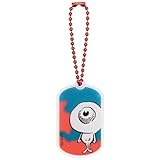 [妖怪舎] ゲゲゲの鬼太郎・悪魔くん 水木しげる キャラクター 全10種 アクリル ドッグタグ/キーリング キーホルダー キーチェーン ボールチェーン アクキー (目玉おやじ)