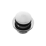Jaclo 529 – 125-pn XLスレッドつま先コントロールDrain、5、"ポリッシュニッケル