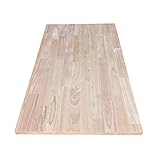 テーブル 天板 ゴム集成材【選べるサイズ&カラー】30×600×600mm ジャコビアン色