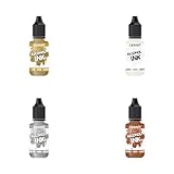 CERNIT CE2020050AMZC- 4個セット アルクールベース 不透明 - フラコン 20ml : または、ブラン、アージェント・エ・キュイヴル