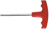 uxcell　T型レンチ　　 六角　レンチ　ハンドル　6mm　ヒント　直径　T形　レッド　　6のポイント