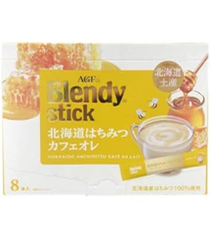 Amazon.co.jp: AGF ブレンディスティック 北海道ミルクカフェオレ 18g