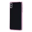 レイ・アウト iPhone XS ケース ハイブリッド [ TPU + ポリカーボネート ] ピンク