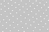 Printed white dot clear cellophane 75cm x 20m roll (White Dot) by Miss Bo Peep