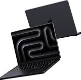 Soonjet 対応 MacBook Pro 14インチ用ケース 2026 2025-2021 M5-M1 [公式カラーと100%マッチ] A3426 A3427 A3434 A3112 A3185 A3401 A2992 A2918 A2779 A2442 保護ハードケース マットカバー ノートパソコン用 - スペースグレークリア