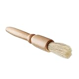 Baosity コーヒーメーカーブラシ　クリーニングブラシ　天然繊維　エスプレッソ　グラインダー用　木製ハンドル　