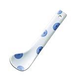 くつしたスプーン5本組　ポルカドット　ブルー 11189