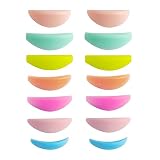Libeauty まつ毛の上昇のパッド 14個 再利用可能なまつげリフティングロッド プロ用シリコンラッシュパーマロッド 全ての目の形に対応するラッシュカーラーシールド