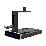 アップグレードされた PSVR2 充電ステーション スタンド コントローラ ヘッドセット ディスプレイ スタンド コントローラ充電器付き充電ドック ステーション