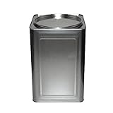 ガレージ・ゼロ 無地缶 18L オープン丸フタタイプ 角缶/空缶/ブリキ缶 GZKN40