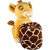 Disney Simba Plush Toy Baby Boy Blanket Set Tan by Disney