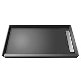 タイルRedi USA wf4272r-pvc WonderfallトレンチSingle縁石シャワーでパン右Drain、42 " D x 72 " W