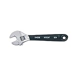 Wright Tool 9AG04 1/2" Max Capacity Cushion Grip Adjustable Wrench with Cobalt Finish, 4" [並行輸入品]
