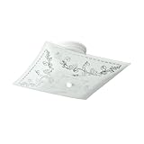 Westinghouse 6626300 Two-Light Semi-Flush-Mount Interior Ceiling Fixture, White Finish with White an