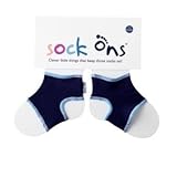 Sock Ons ベビーソックスグリップ ネイビー 無地