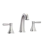 Avanity Clarice 8 in. Widespread 2-Handle Bath Faucet in Brushed Nickel finish [並行輸入品]