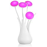 mulUoクリエイティブUSB駆動式vase-shaped夜ランプシンプルなとエレガントなデザインスタイル パープル Amzmuluo15000