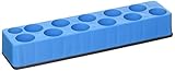 Mechanics Time Saver MTS980 Socket Holder (3/8 in. Drive Universal Neon Blue 11 Hole Impact 9-19mm) 