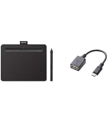 Amazon.co.jp: Wacom ペンタブレット Mサイズ ブラック フォトショップ