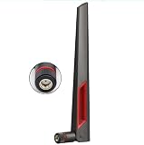 デュアルバンド WiFi アンテナ 2.4G 5G 5.8GHz 12dBi 高利得 170mm RP-SMAオス コネクタ Bluetooth Zigbee対応(2個)