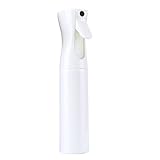 スプレーボトル　エアリーミストスプレー　スタイリングスプレー　ヘアサロン理髪用 美容スプレーナー用 300ml (ホワイト)
