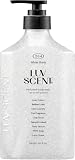 【角質ケア×洗浄】 LUV SCENT(ラヴ セント) ボディスクラブ 香水 500ml 1個 (ホワイトシャツ リネンコットン)