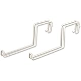 Amertac 5233W Deck Rail Flower Box Holder, White [並行輸入品]