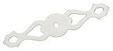 Amerock BP19206G10 Backplates 4-3/8in(111mm) LGTH Backplate - Satin Nickel [並行輸入品]