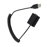 NP-FW50カメラダミーバッテリー、ソニー用A7 A7R2 A6500 A6400パワーバンク用USBケーブル付きACカプラー電源アダプターキット