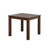 ブラウン／【単品】 Lumbie ダイニングテーブル 幅80cm 2人用 木製 北欧風 シンプル モダン おしゃれ ナチュラル ブラウン