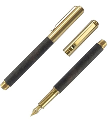 Amazon | IWI 万年筆 細字 ハンドスクリプト クラシック万年筆 ピュア