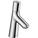 Hansgrohe 72040 Talis S 1.2 GPM単穴浴室の蛇口with Quickclean、Com、 72040001